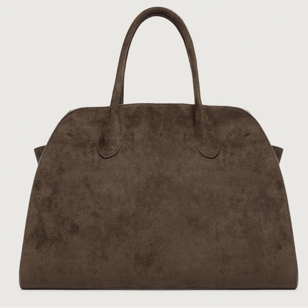 OAK + FORT Suede Tote Bag - Picture 2 of 9